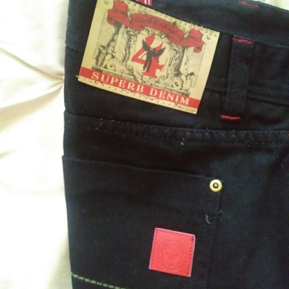 La vie Men's Black Jeans Waist 36 - Picture 7 of 9